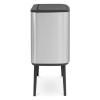 Poubelle à couvercle tactile BO 36 l, acier mat, Brabantia