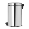 Poubelle à pédale NEWICON 20 l, acier brillant, Brabantia