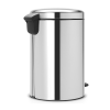 Poubelle à pédale NEWICON 20 l, acier brillant, Brabantia