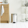 Poubelle à pédale NEWICON 20 l, acier brillant, Brabantia
