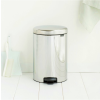 Poubelle à pédale NEWICON 20 l, acier brillant, Brabantia
