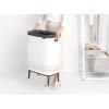 Bac à linge BO 2 x 45 l, blanc, Brabantia