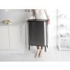 Poubelle à couvercle tactile BO 2 x 30 l, acier mat, Brabantia