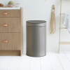 Poubelle à couvercle tactile TOUCH BIN NEW 40 l, platine, Brabantia
