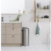 Poubelle à couvercle tactile TOUCH BIN NEW 40 l, acier, Brabantia