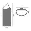 Poubelle à couvercle tactile TOUCH BIN NEW 40 l, acier, Brabantia