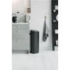 Poubelle à couvercle tactile TOUCH BIN NEW 40 l, noir mat, Brabantia