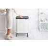 Poubelle à couvercle tactile BO 60 l, blanc, Brabantia