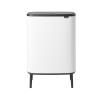 Poubelle à couvercle tactile BO 60 l, blanc, Brabantia