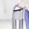 Sac de rechange pour panier à linge BO 30-35 l, gris, Brabantia