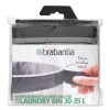 Sac de rechange pour panier à linge BO 30-35 l, gris, Brabantia