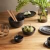 Assiette creuse NORDIC KITCHEN 20 cm, noir, grès, Eva Solo