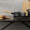 Sauteuse NORDIC KITCHEN 24 cm, avec manche en bois, Eva Solo