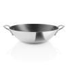 Wok ORIGINAL-PROFI COLLECTION 32 cm, avec revêtement intérieur céramique antiadhésif, acier inoxydable, Eva Solo