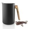 Pichet isotherme NORDIC KITCHEN 1 l, manche en bois, noir, Eva Solo
