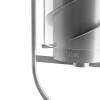Cheminée suspendue SPIN 120, argent, Höfats