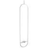 Cheminée suspendue SPIN 120, argent, Höfats