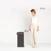 Poubelle à pédale NEWICON 30 l, gris minéral, Brabantia