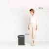 Poubelle à pédale NEWICON 20 l, gris minéral, Brabantia