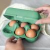 Boîte de rangement pour œufs EGGS TO GO MINI 17 cm, pour 6 œufs, vert feuillu, Koziol