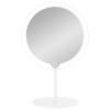 Miroir de maquillage MODO LED, grossissement 5 fois, blanc, Blomus
