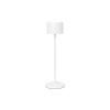 Lampe de table sans fil FAROL 33 cm, LED, blanc, Blomus