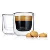 Verre à espresso NERO, set de 2 pc, 80 ml, double paroi, Blomus