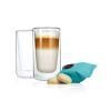Verre à café latté, set de 2 pc, 320 ml, double paroi, Blomus