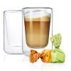 Verre à cappuccino NERO, set de 2 pc, 250 ml, double paroi, Blomus