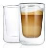 Verre à cappuccino NERO, set de 2 pc, 250 ml, double paroi, Blomus