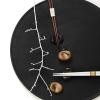 Galet repose-couteaux BLACK SAKURA, porcelaine, MIJ