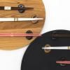 Galet repose-couteaux BLACK SAKURA, porcelaine, MIJ