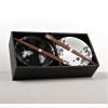 Bol SILVER SAKURA , set de 2 pc, 500 ml, avec baguettes, MIJ