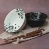 Bol SILVER SAKURA , set de 2 pc, 500 ml, avec baguettes, MIJ