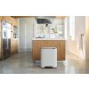 Poubelle à pédale BO 60 l, blanc, Brabantia