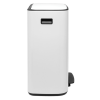Poubelle à pédale BO 60 l, blanc, Brabantia