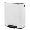 Poubelle à pédale BO 60 l, blanc, Brabantia