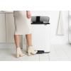 Poubelle à pédale BO 60 l, blanc, Brabantia