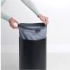 Bac à linge 35 l, avec couvercle en liège, noir, Brabantia