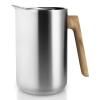 Pichet isotherme 1 l, avec manche en bois, acier inoxydable, Eva Solo