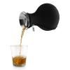 Théière avec infuseur à thé 1 l, avec couvercle isolant, anthracite, verre et acier, Eva Solo