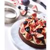 Cercle à gâteau 28,5 cm, rond, haut, acier inoxydable, de Buyer
