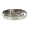 Cercle à gâteau 28,5 cm, rond, haut, acier inoxydable, de Buyer