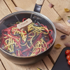 Couvercle de marmite 32 cm, avec poignée en bois, verre, de Buyer