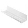 Étagère de douche MODO 34 cm, acier, blanc