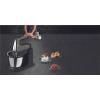 Batteur électrique POWERMIX SILENCE HT654E38, argent, Tefal