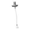 Torche de jardin ORCHOS 1,5 m, inox mat, Blomus