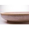 Assiette FADE 20 cm, avec bord haut, beige, MIJ