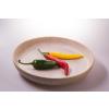 Assiette FADE 20 cm, avec bord haut, beige, MIJ
