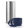 Mug de voyage TO GO 350 ml, couvercle bleu marine, acier inoxydable, Eva Solo